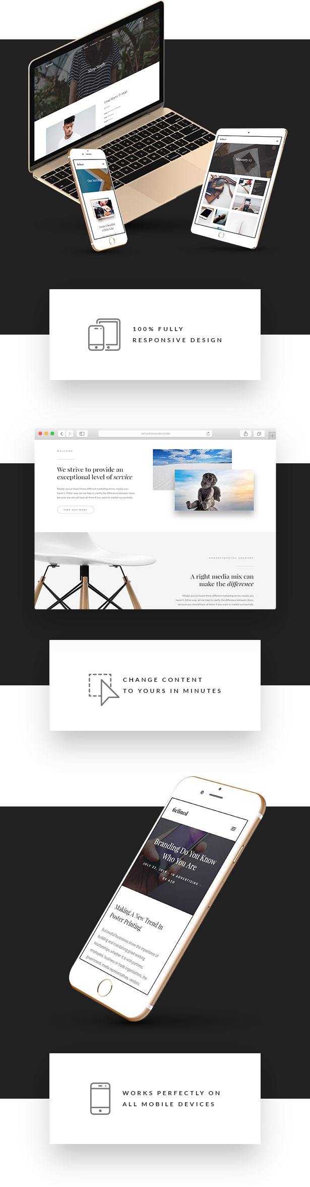 Refined - Responsive Multi-Purpose Muse Template - 11