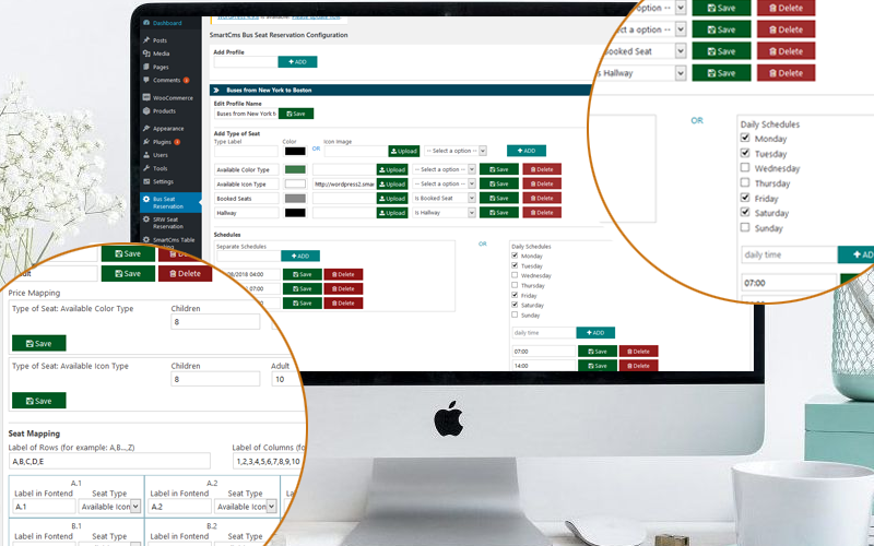 Bus Ticket Booking with Seat Reservation for WooCommerce - 2