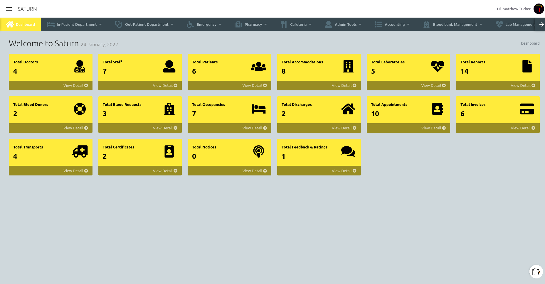 Saturn | Hospital Management System - 11