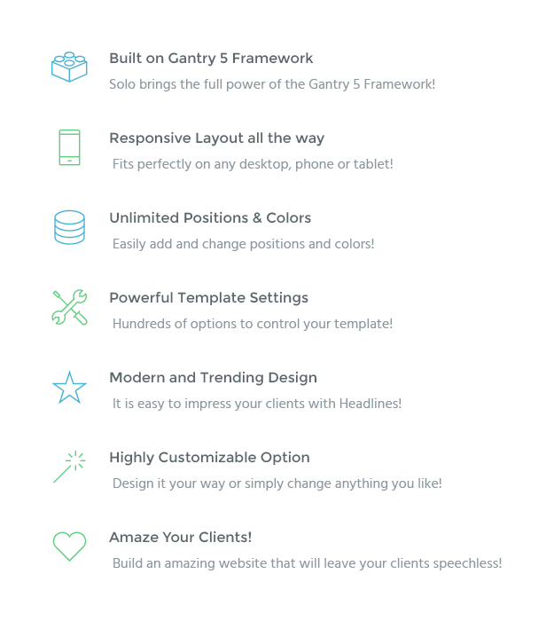IT Solo - Gantry 5, Small Businesses Joomla Template - 2