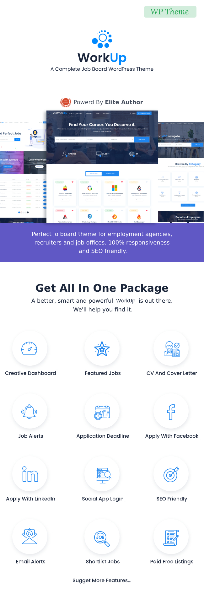 Workup – Job Board WordPress Theme - 5