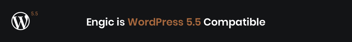 Engic WordPress 5.5