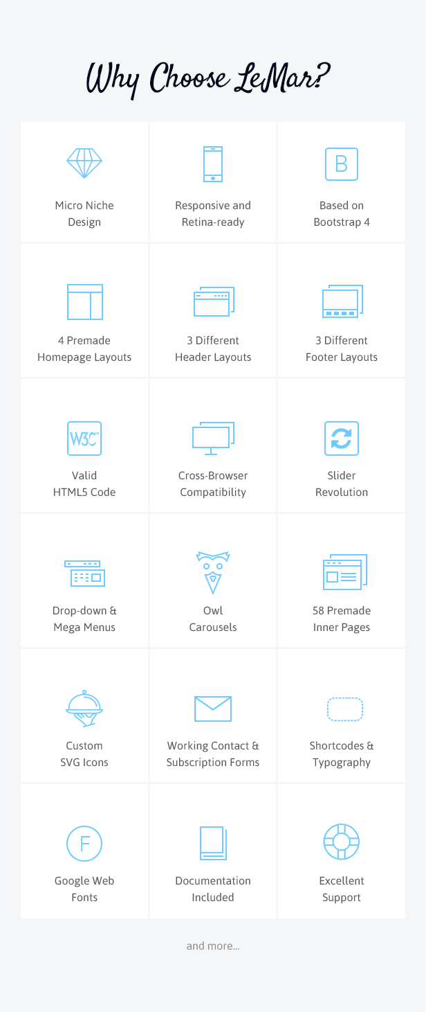 LeMar - Finest Seafood Restaurant HTML Template - 2