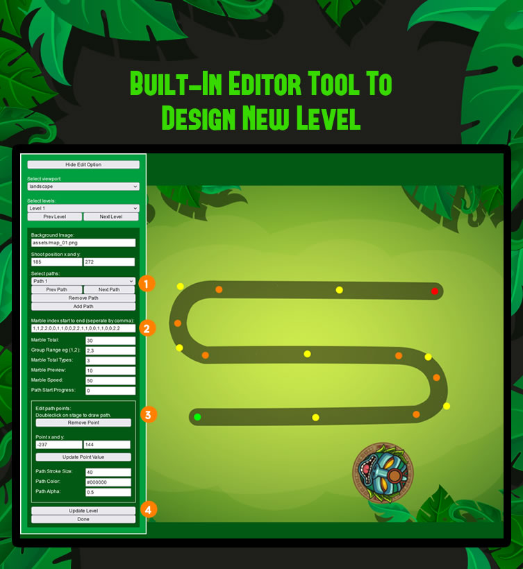 Marble Blast - HTML5 Game - 2