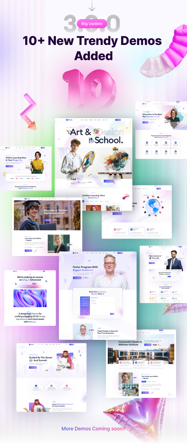 HiStudy - Online Courses & Education Template - 2