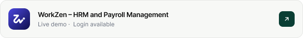 WorkZen - HRM and Payroll Management