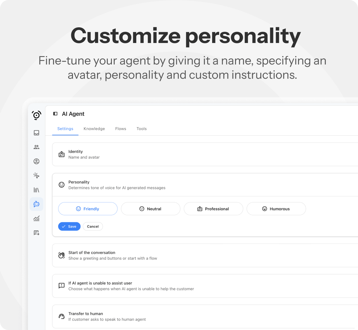 AI agent and chatbot addon for BeDesk support platform - 7