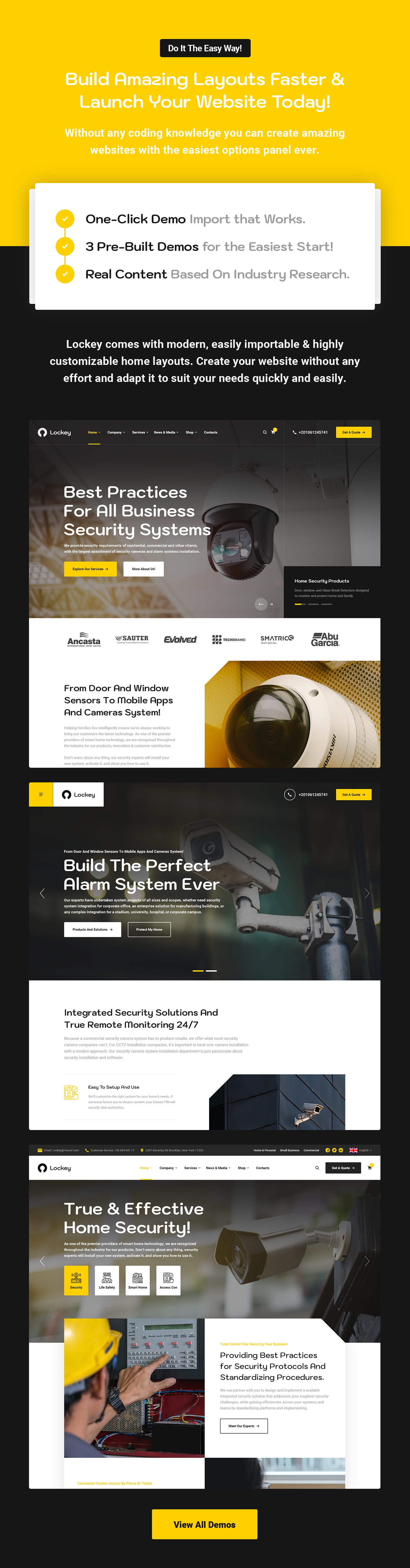 Lockey - CCTV and Security Systems WordPress Theme - 5