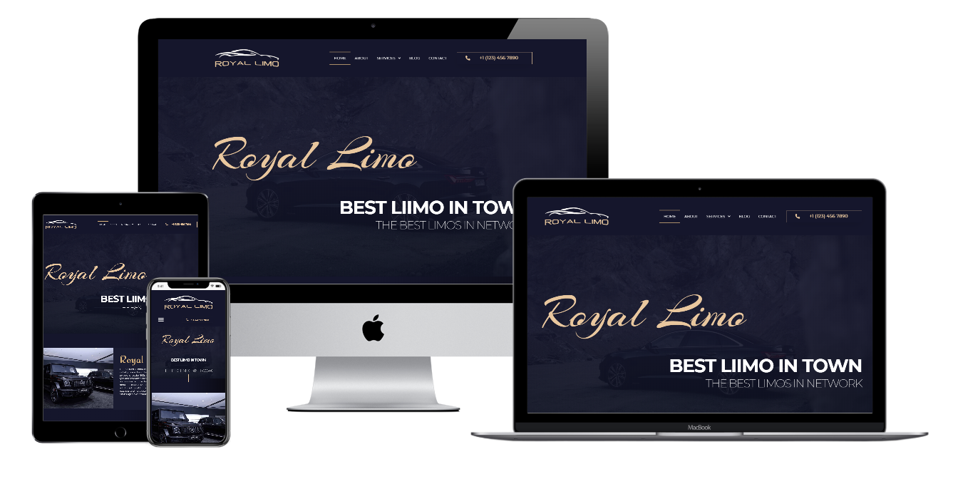 Royal Limo - Limousine Rent Services Template