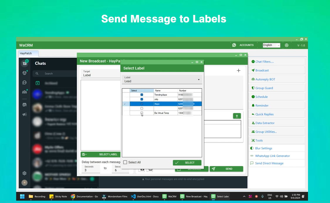 WaCRM - Multi-Account WhatsApp CRM - 7