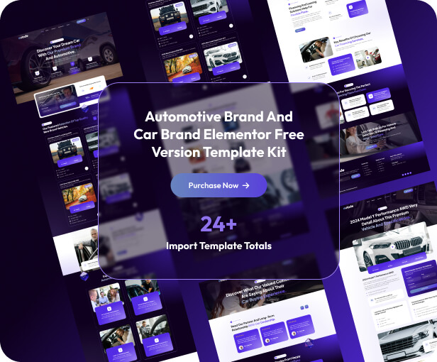 Autode - Car Showrooms And Dealership Elementor Template Kit - 1