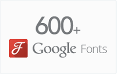 Mais de 600 fontes do Google