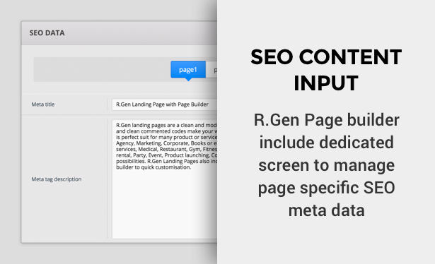 R.Gen Landing Pages