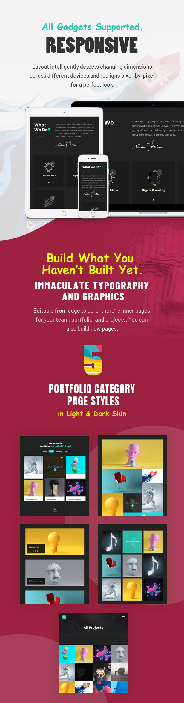 Tacon - A Showcase Portfolio WordPress Theme - 4