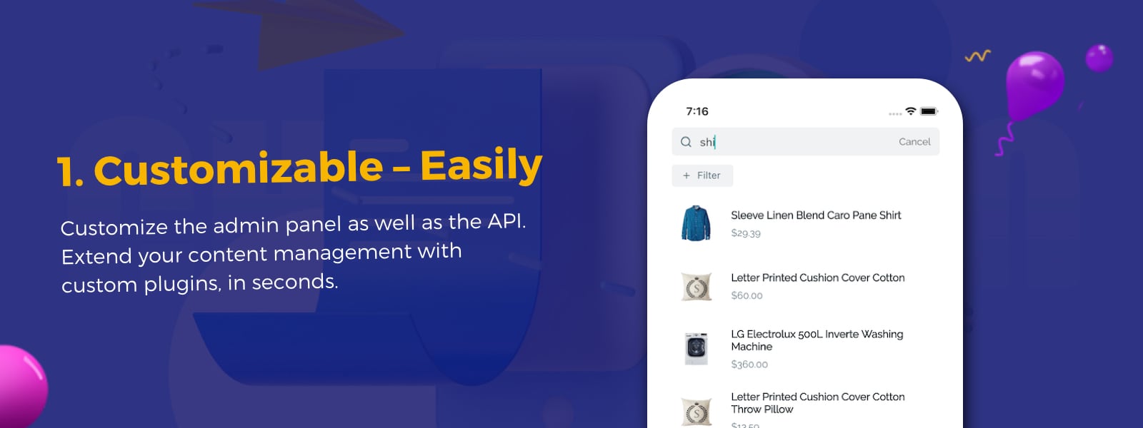 Fluxstore Strapi - Fastest Flutter App + Headless CMS Strapi - 2