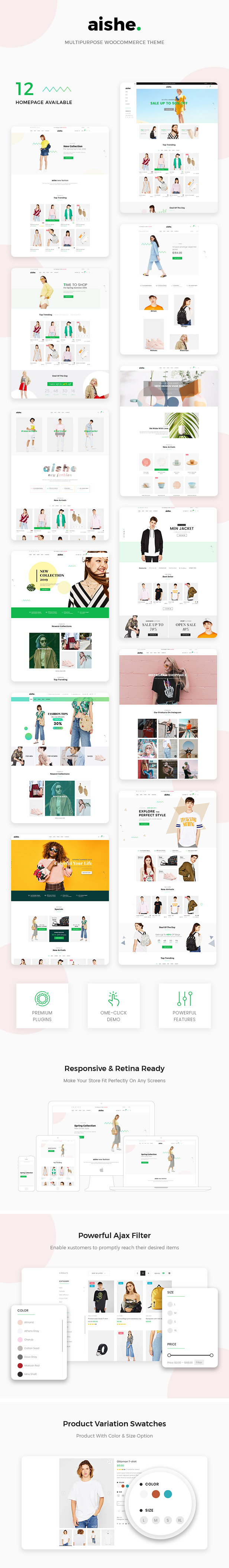 Aishe - Multipurpose WooCommerce Theme - 2