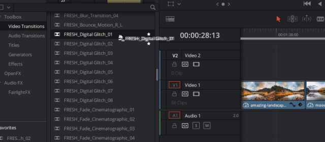 Davinci Resolve Transitions - 2