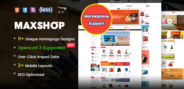 Maxshop - Responsive & Multi-Purpose eCommerce HTML Template - 1