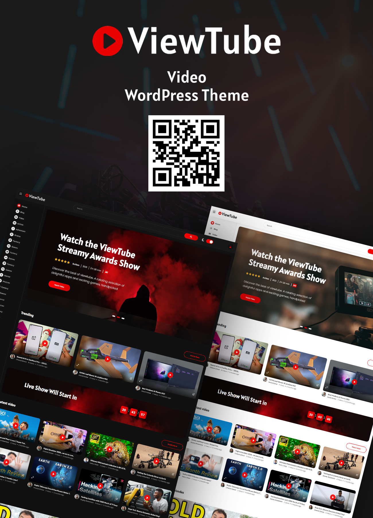 ViewTube | Video WordPress Theme - 1