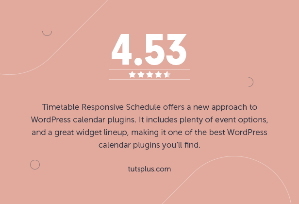 Timetable Booking Schedule for WordPress - 4
