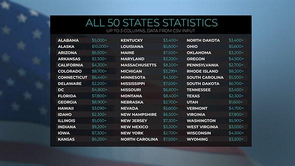 USA Smart Charts Data-Driven Infographics - 8
