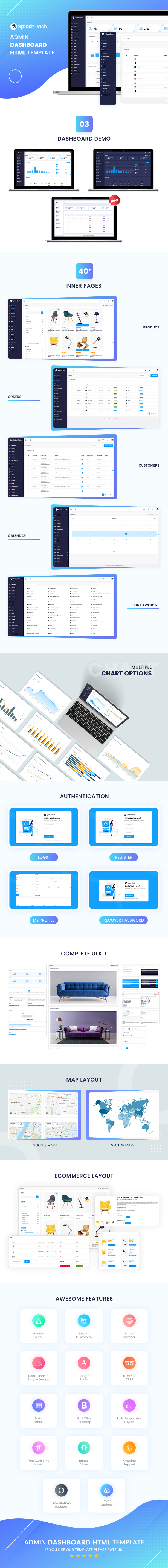 SplashDash - Admin Dashboard Html Template - 7