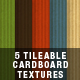 5 Tileable Cardboard Textures