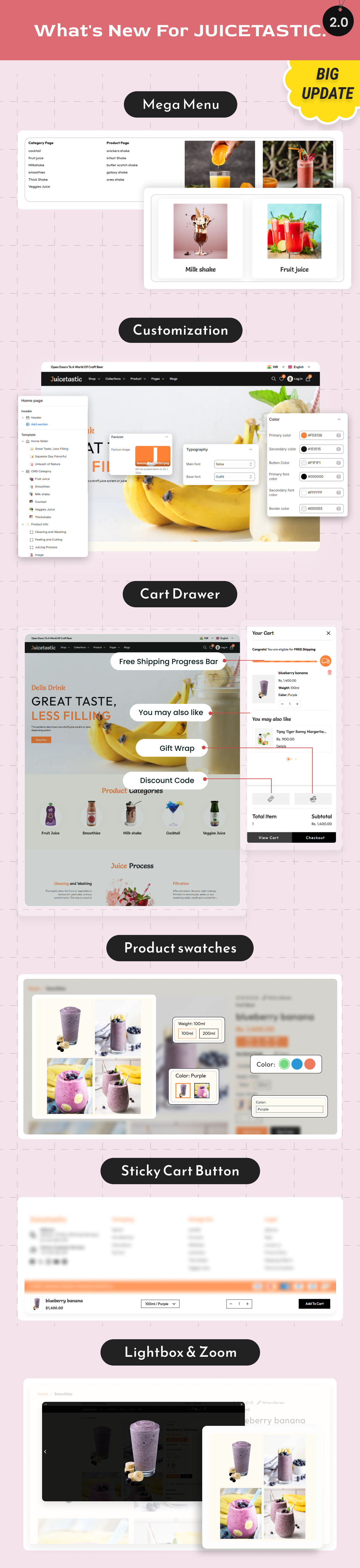 Juicetastic - Shopify 2.0 Energy Drink eCommerce Theme - 6