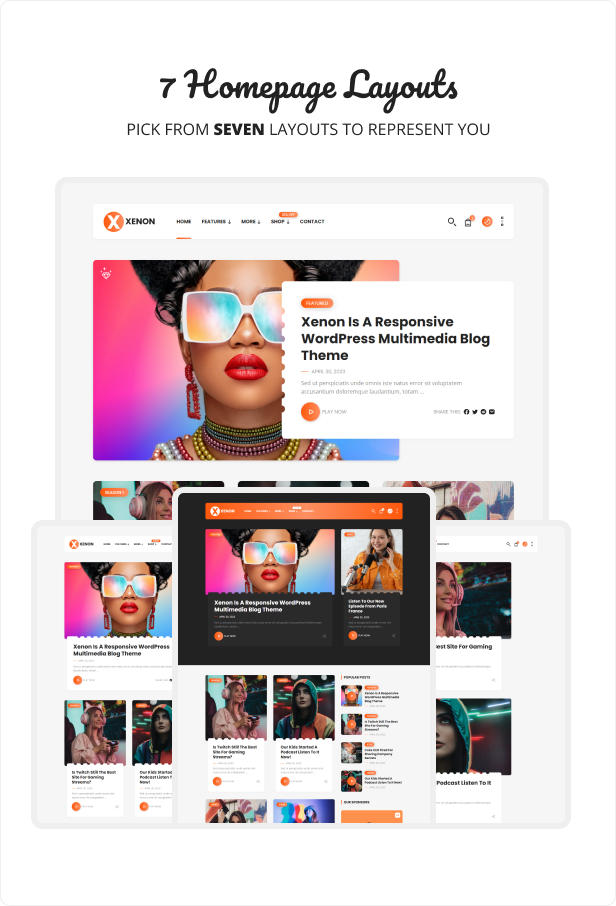 Homepage Layouts