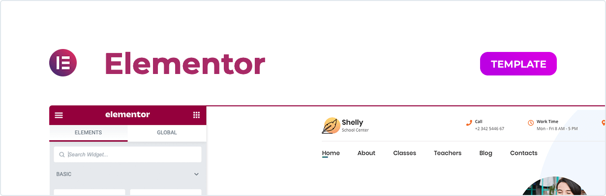 Shelly – School Template Kit for Elementor