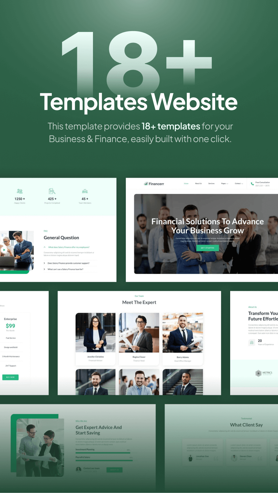 Financerr – Business & Finance FSE WordPress Theme - 4