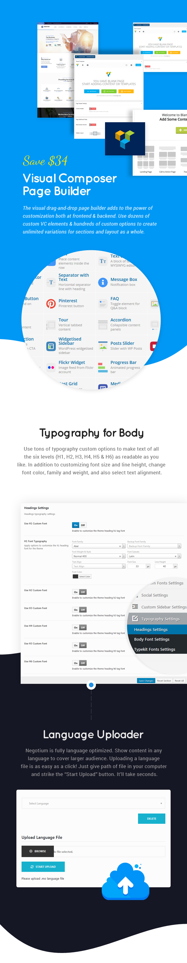 Negotium - Multipurpose Business WordPress Template - 5