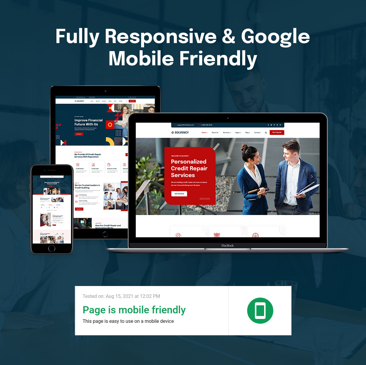 Solvency - Finance & Credit Repair WordPress Theme - 6