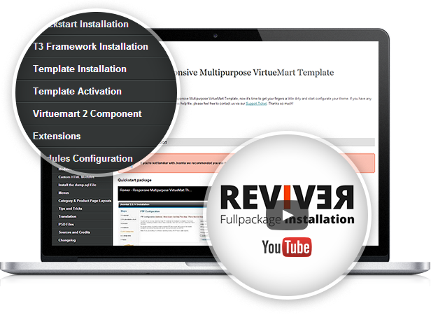 Reviver - Responsive Multipurpose VirtueMart Theme