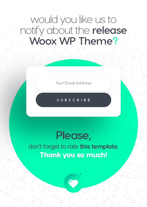 Subscribe for wordpress