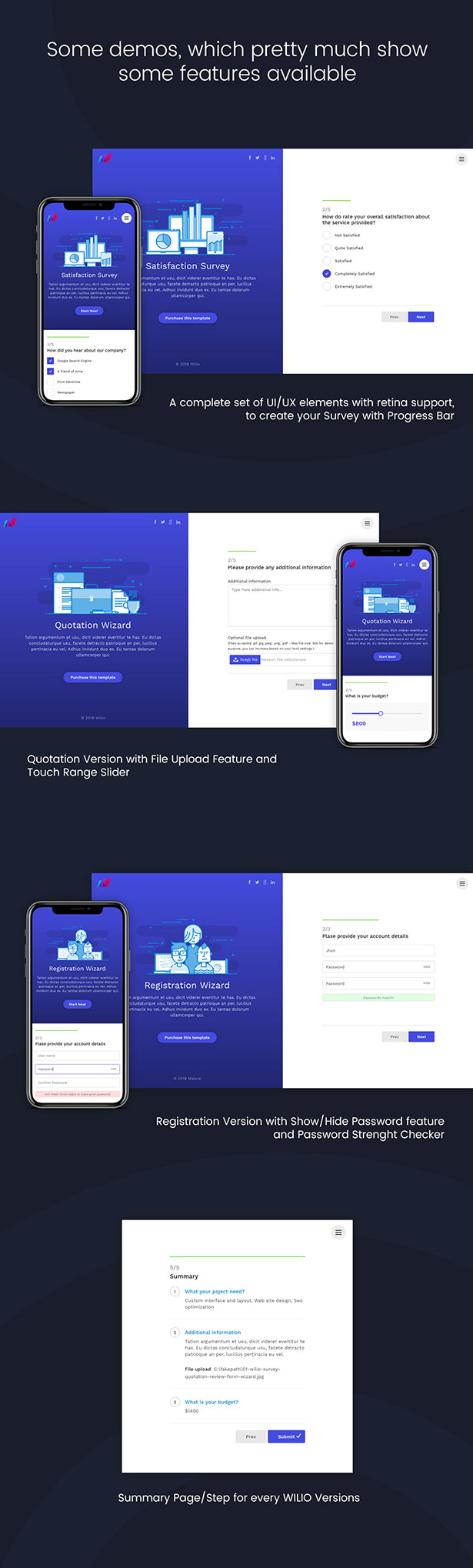 Wilio - Survey and Multipurpose Form Wizard