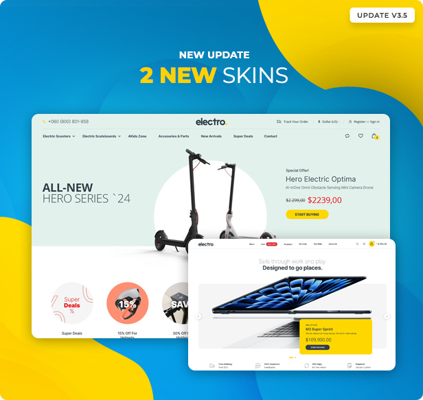 Electro Electronics Store WooCommerce Theme - 4