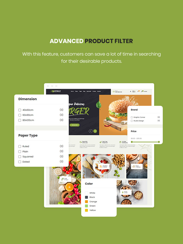 Efway - Food Store eCommerce Prestashop Theme