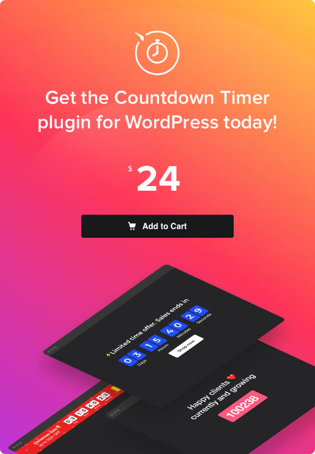 Countdown Timer - WordPress Countdown Timer plugin - 4