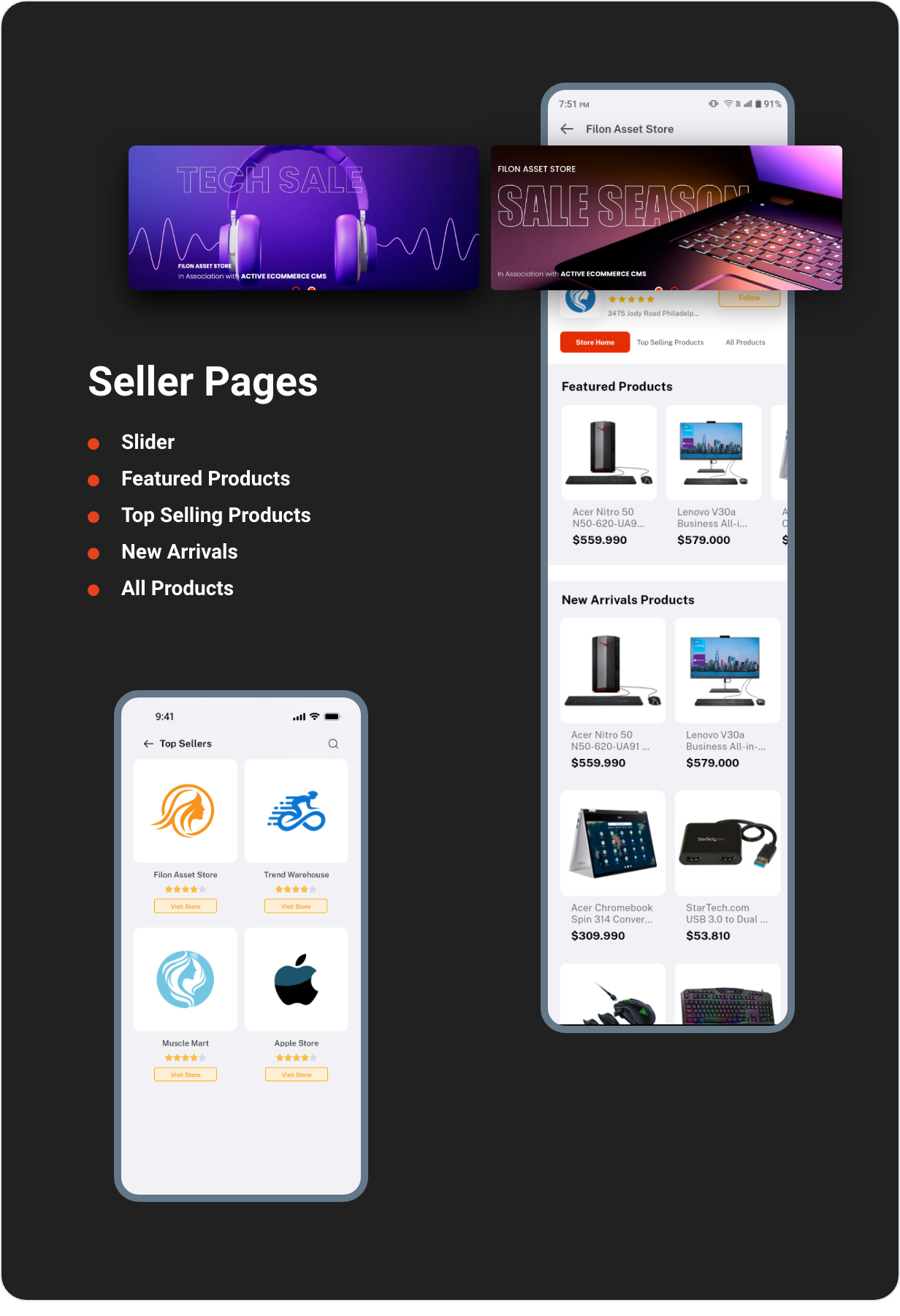 Active eCommerce Flutter App - 15