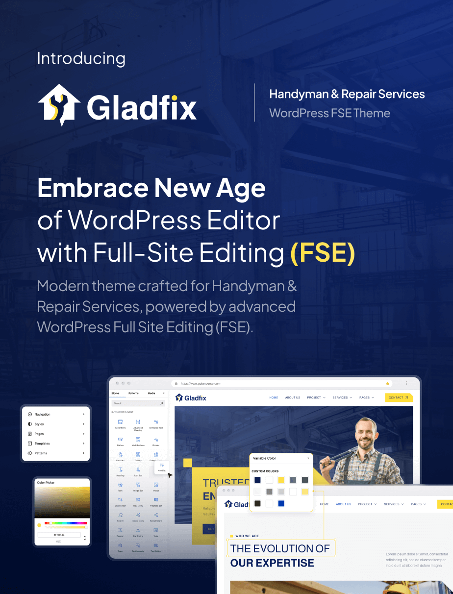 Gladfix – Handyman & Repair Services FSE WordPress Theme - 3