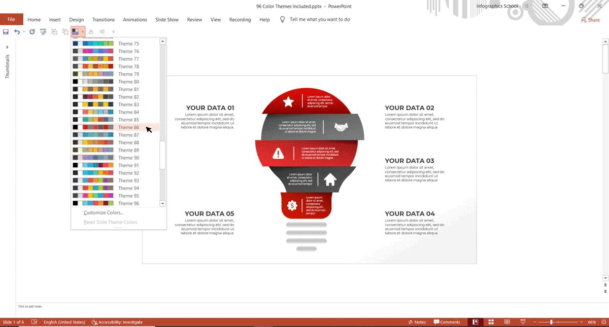 Infographics Complete Bundle PowerPoint Templates - 4