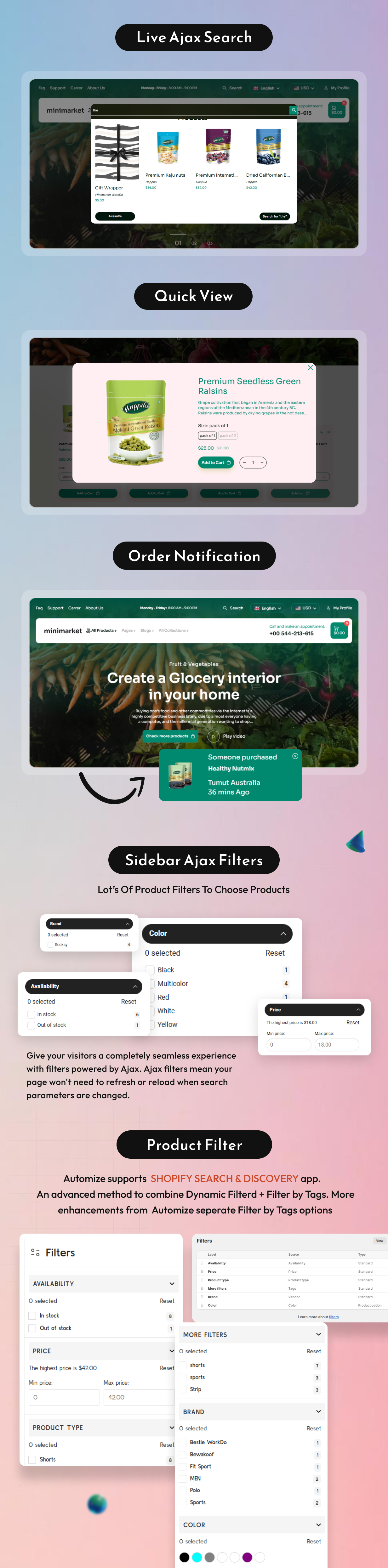 Minimarket - Fresh Food & Grocery Shopify 2.0 Store - 11