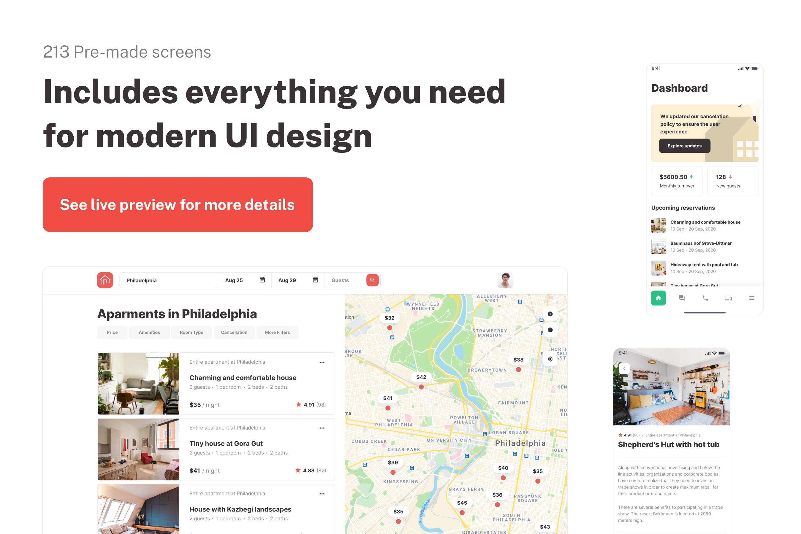 Roomsfy - UI Kit for Real Estate Bookings Apps - 8