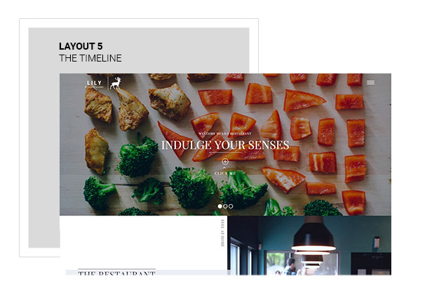 Lily | One Page Restaurant WordPress Theme - 5