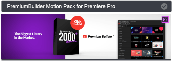 PremiumBuilder Motion Pack - 6