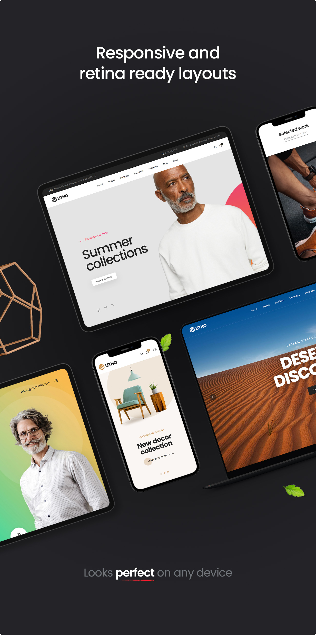 Litho - The Multipurpose HTML5 Template