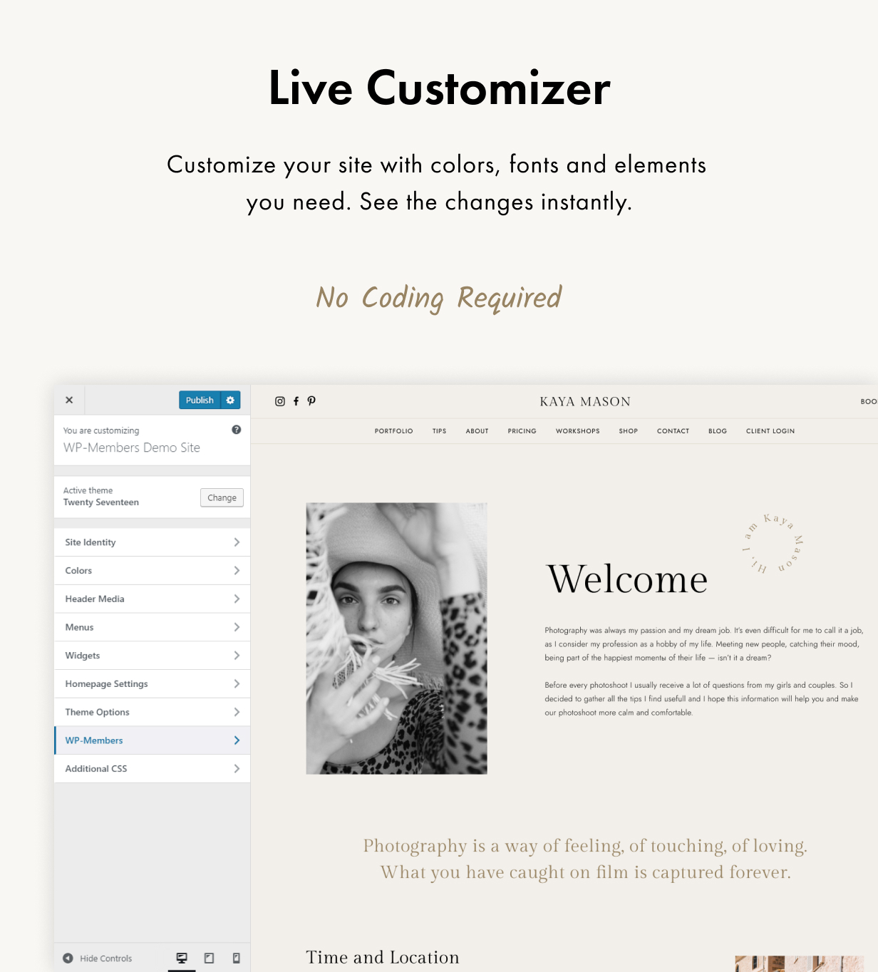 Palette WordPress Theme Presentation Image
