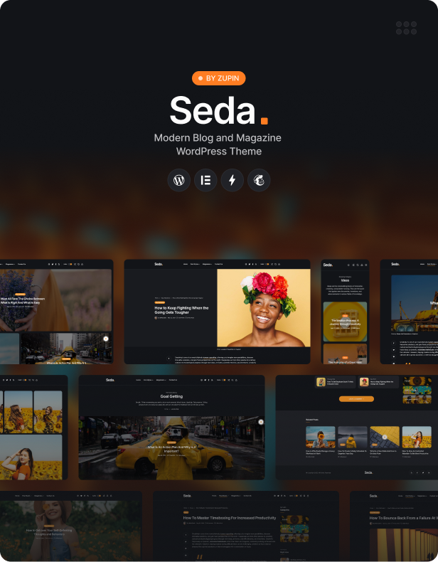 Seda – Minimal News/Magazine WordPress Theme Main