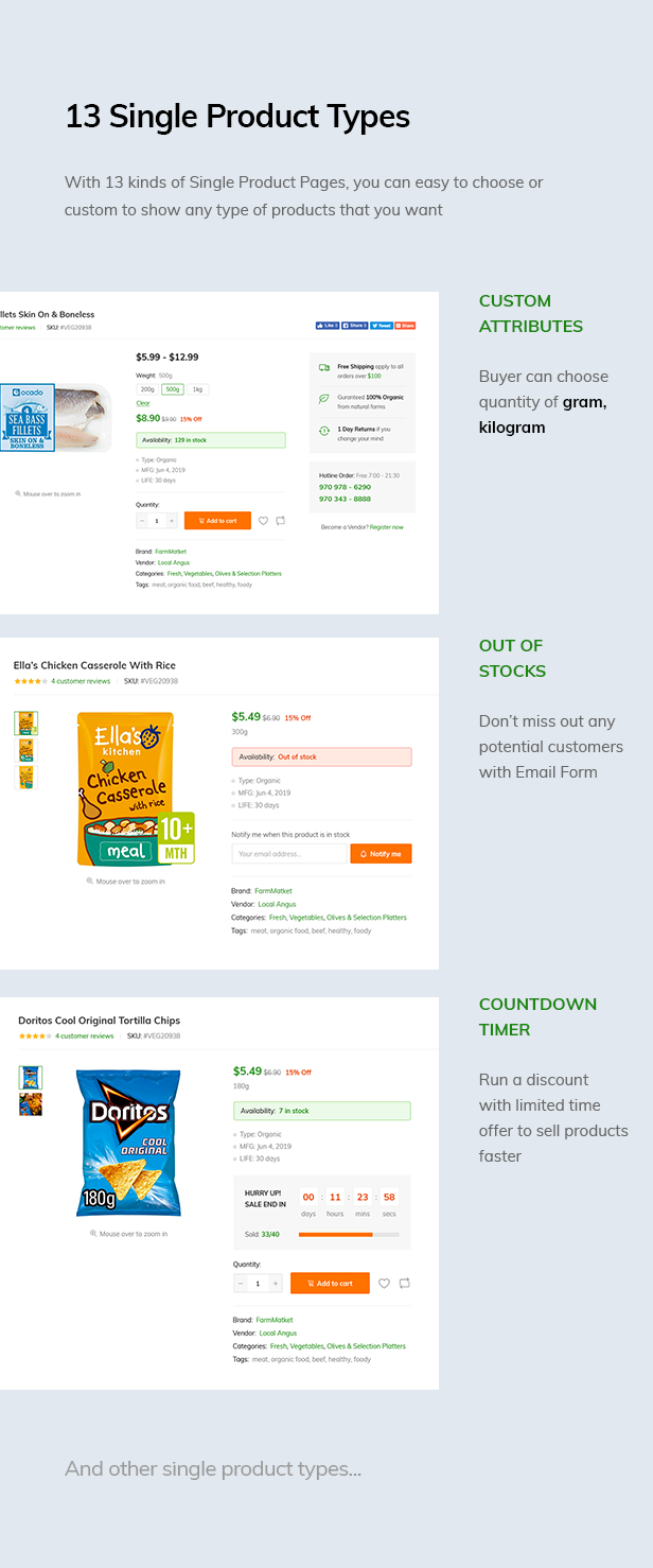Farmart - Organic & Grocery Marketplace WordPress Theme - 7